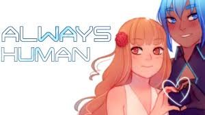 Always Human by Ari North, the upcoming graphic novel cover