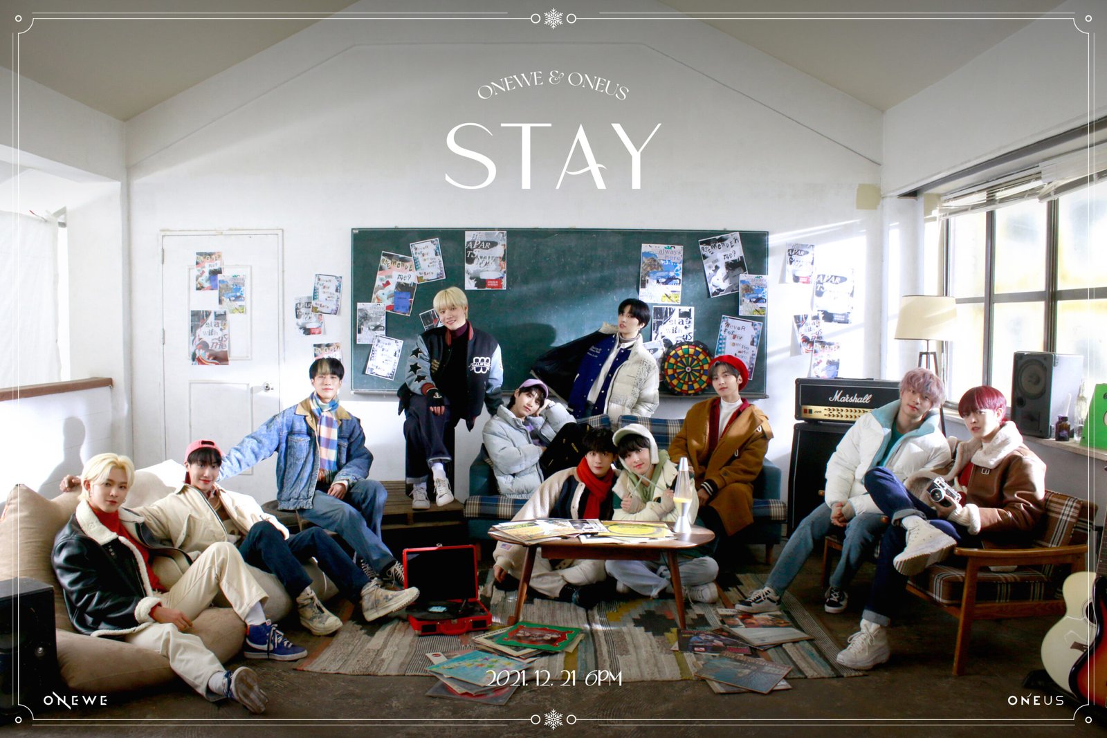 ONEUS and ONEWE team up for 'STAY' - TheKMeal