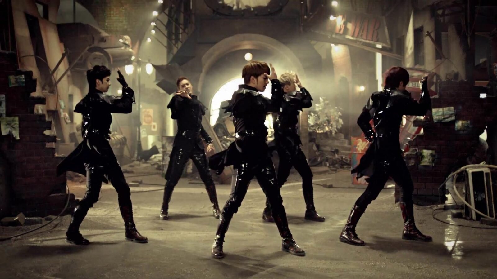 still from the MV for This is War by MBLAQ